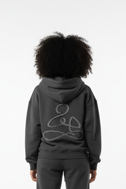 ENDEN BRAND Grey Tracksuit Set "Free Mind"