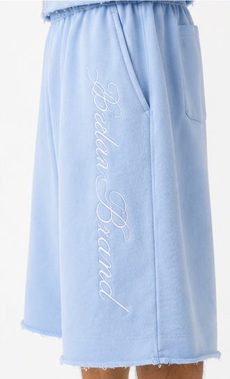 The Present Baby Blue Long Shorts