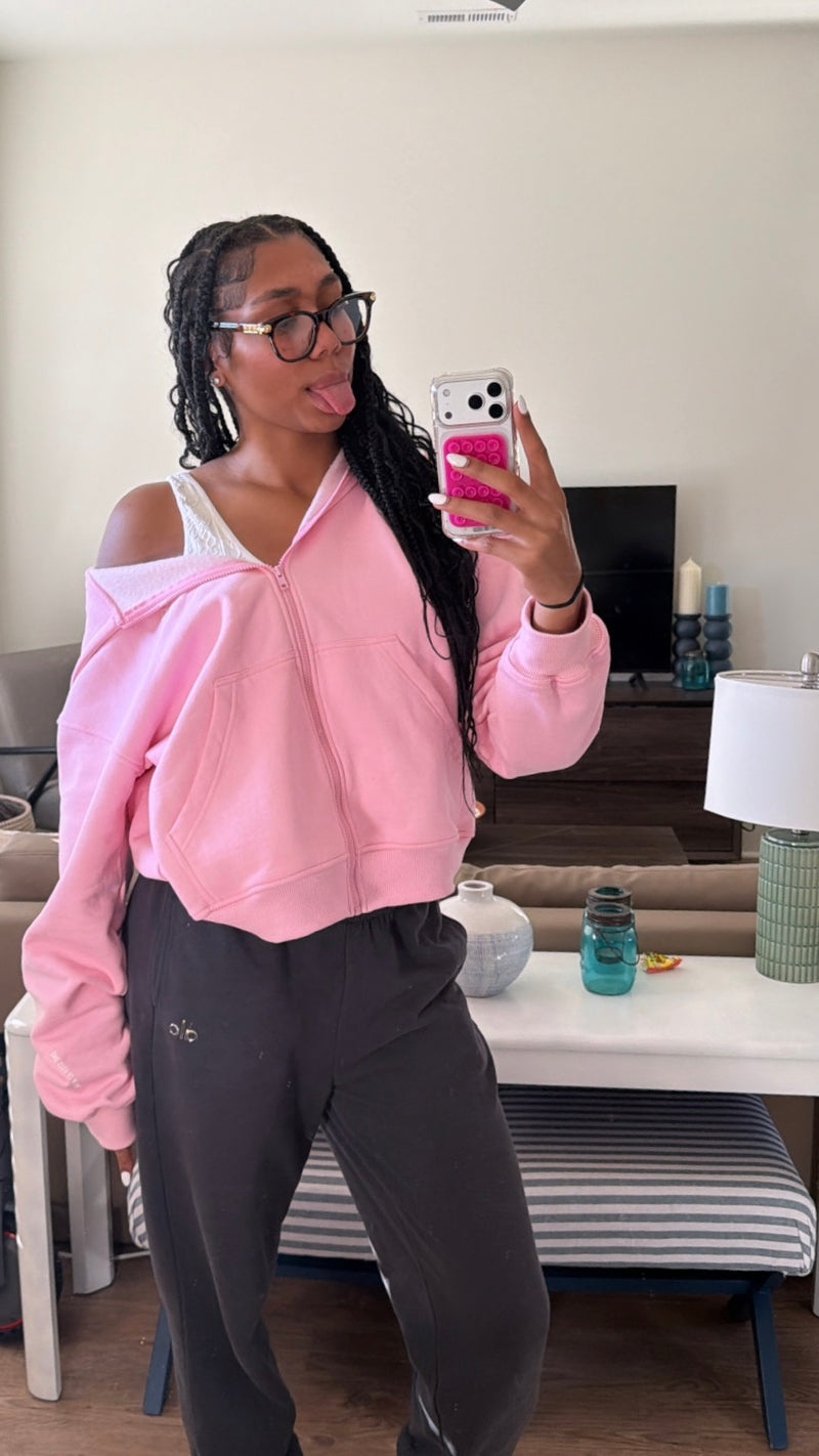 "Blessed" Pink Hoodie