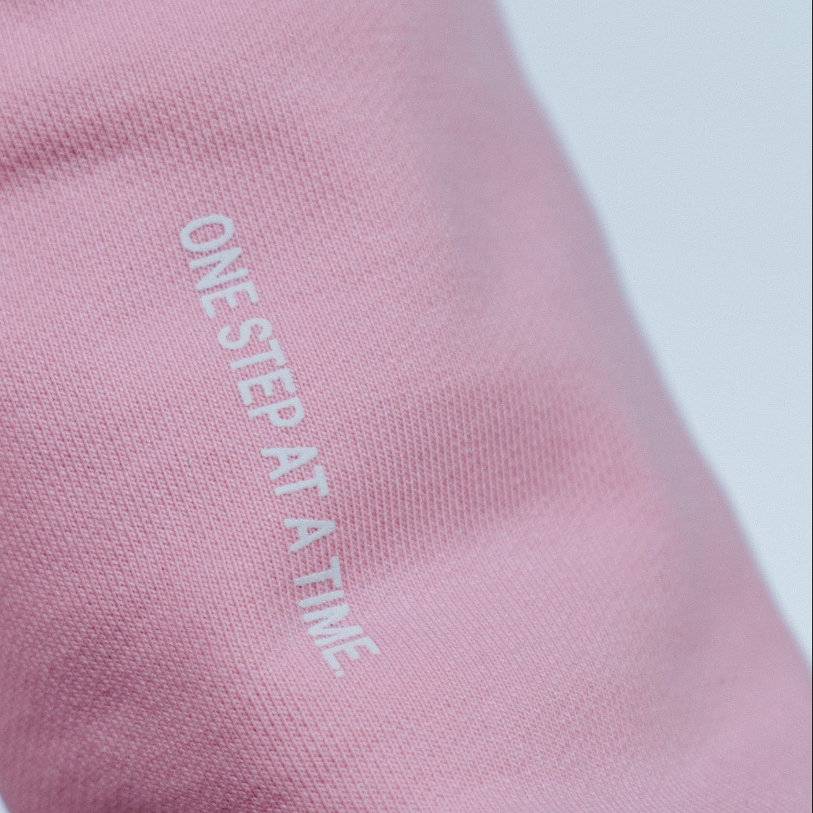 ENDEN BRAND Pink Zip Up Hoodie "Blessed"