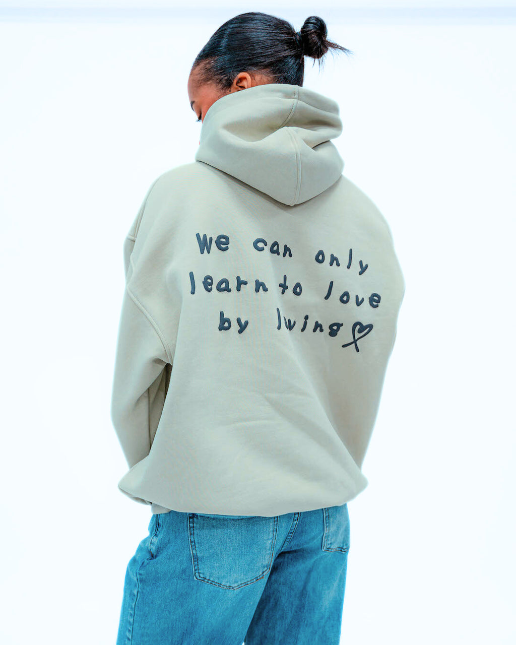 ENDEN BRAND Puff Print Lover Hoodie