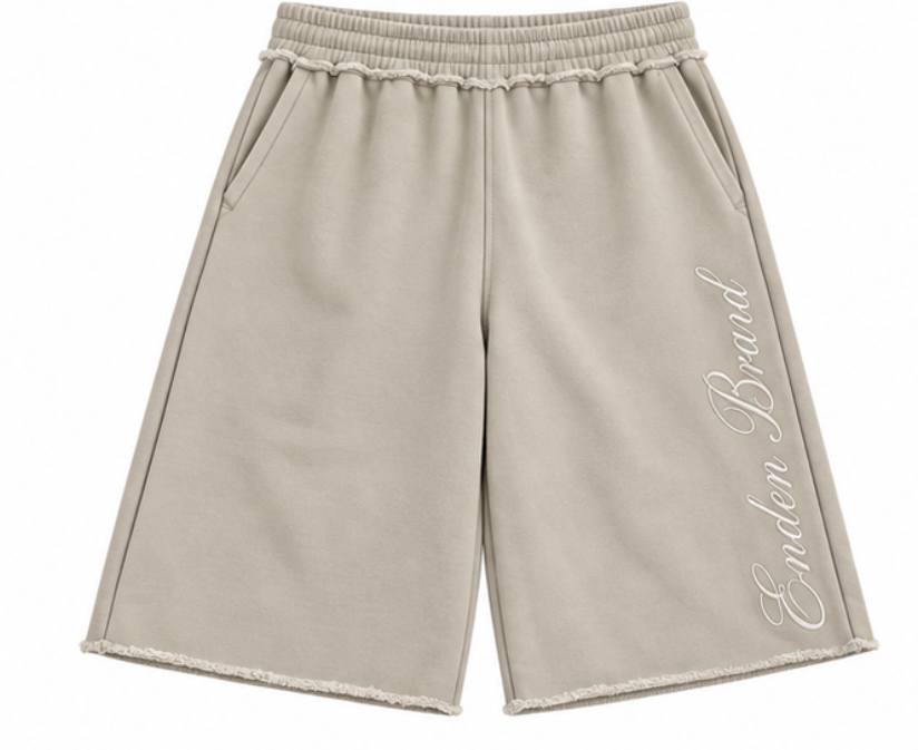The Present Sandstone Long Shorts