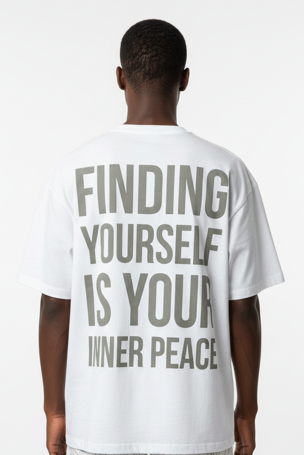 White T-Shirt Back - Same Model